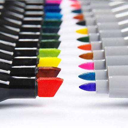 Kétvégű alkoholos marker készlet kézitáskában-1