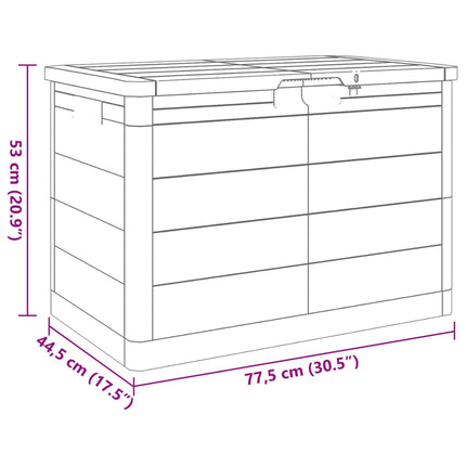 Kussenbox 77,5X44,5X53 Cm Polypropeen - XdropX