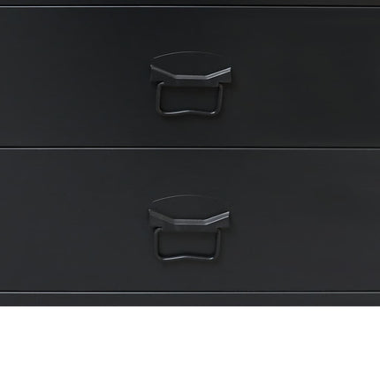 Ladekast Industriële Stijl 78X40X93 Cm Metaal - XdropX