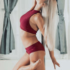 burgundy / XS