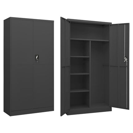 Lockerkast 90X40X180 Cm Staal Kleurig - XdropX