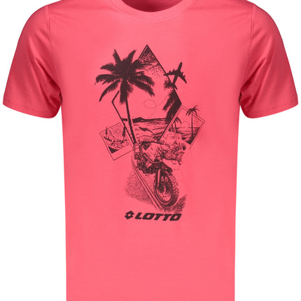 LOTTO MEN'S RED SHORT-SLEEVE T-SHIRT-0