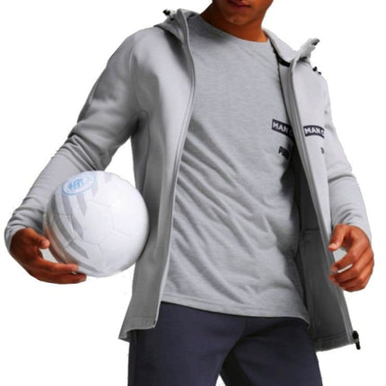 Manchester City Casual hooded presentation jacket 2023 - Puma-3