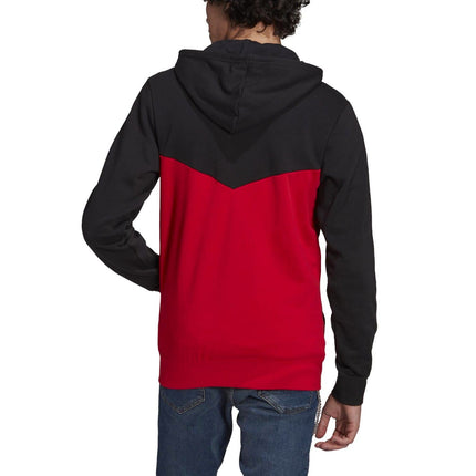 Manchester United Casual 3S hooded presentation jacket 2021/22 - Adidas-2