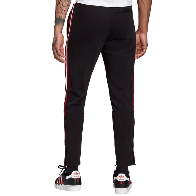 Manchester United Casual 3S black sweat pants 2022/23 - Adidas-1