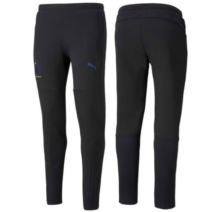 Olympique Marseille Casual presentation pants 2021/22 black - Puma-0