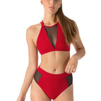 red / mesh / XS