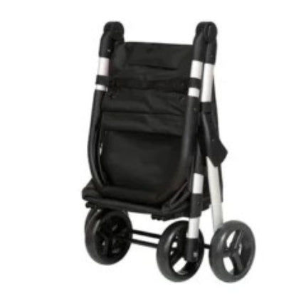 Duett Muuvi Up Rood - Boodschappentrolley - Tasinhoud 46L - 4 Wielen - Opvouwbaar - XdropX