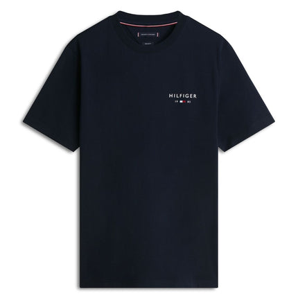 TOMMY HILFIGER - Men's T-shirt with printed logo  - Size XL-5