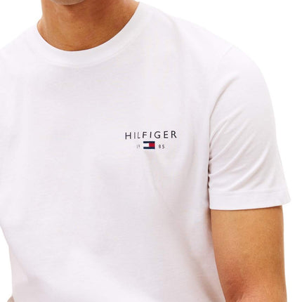 TOMMY HILFIGER - Men's T-shirt with printed logo  - Size XL-11