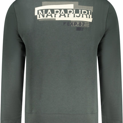 NAPAPIJRI SWEATSHIRT WITHOUT ZIP MEN GREEN-1