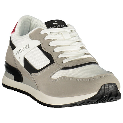 NAVIGATE MEN'S WHITE SPORTS FOOTWEAR