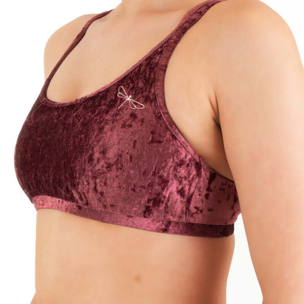 Velvet Sports Bra, Medium Support – Nicole-2