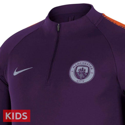 Kids - Manchester City UCL training technical soccer sweat top 2018/19-2