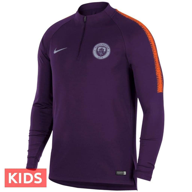 Kids - Manchester City UCL training technical soccer sweat top 2018/19-0