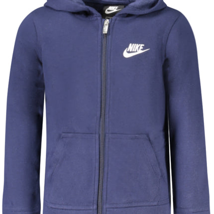 NIKE KIDS' BLUE ZIP-UP SWEATSHIRT-0