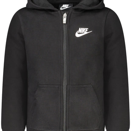 NIKE KIDS' BLACK ZIP-UP SWEATSHIRT-0
