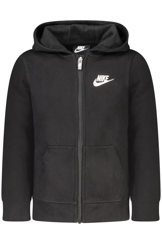 NIKE KIDS' BLACK ZIP-UP SWEATSHIRT-0