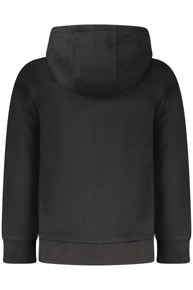 NIKE KIDS' BLACK ZIP-UP SWEATSHIRT-1