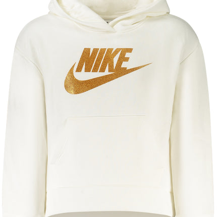 NIKE KIDS' WHITE ZIP-UP SWEATSHIRT-0