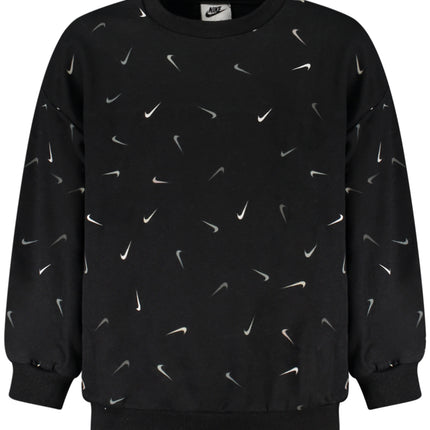 NIKE KIDS' BLACK ZIP-UP SWEATSHIRT-0