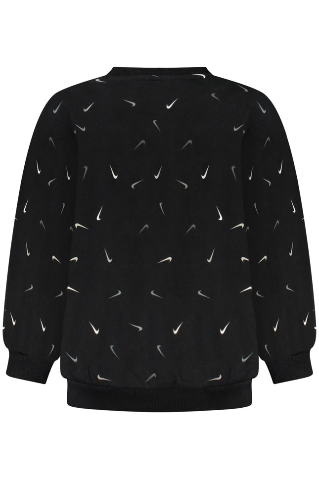 NIKE KIDS' BLACK ZIP-UP SWEATSHIRT-1