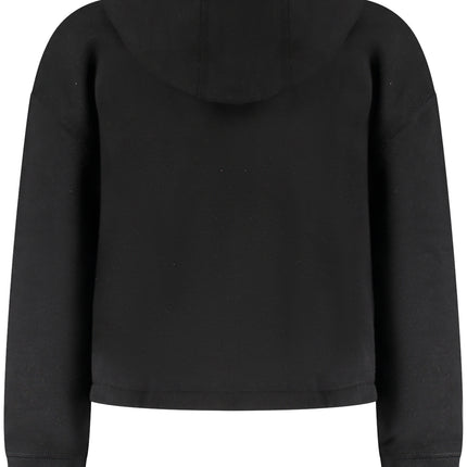 NIKE KIDS' BLACK ZIP-UP SWEATSHIRT-1