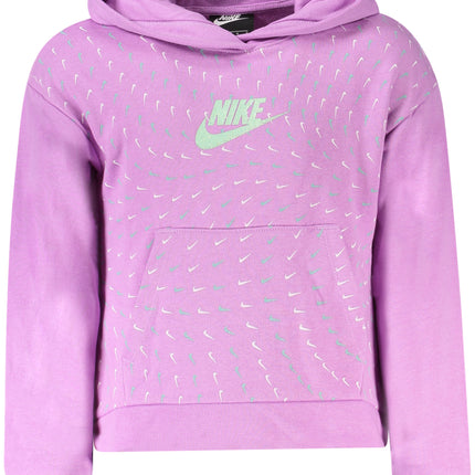 NIKE ZIPPED SWEATSHIRT FOR GIRLS IN PURPLE-0