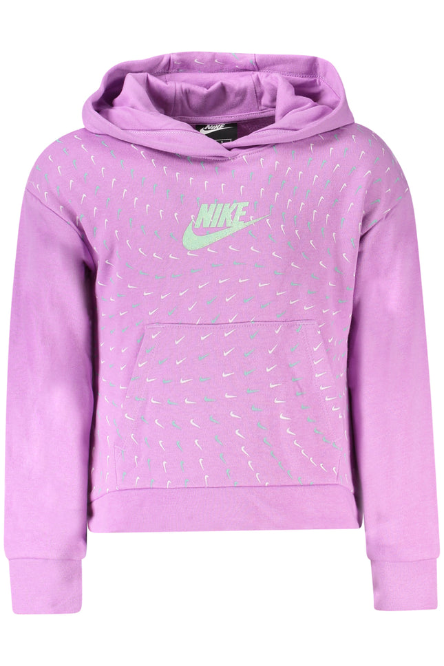 NIKE ZIPPED SWEATSHIRT FOR GIRLS IN PURPLE-0
