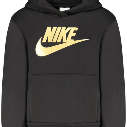 NIKE KIDS' BLACK ZIP-UP SWEATSHIRT-0