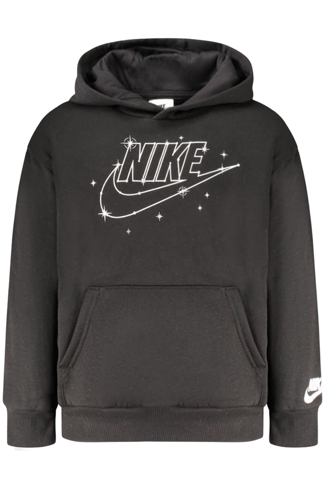 NIKE KIDS' BLACK ZIP-UP SWEATSHIRT-0