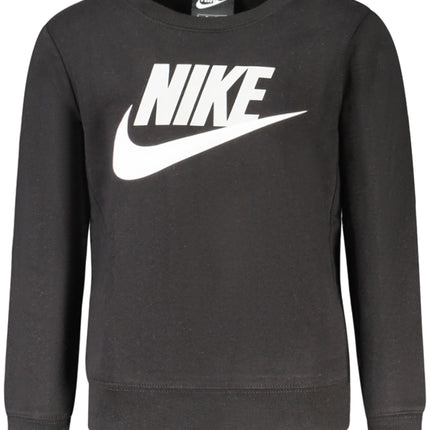 NIKE KIDS' BLACK ZIP-UP SWEATSHIRT-0