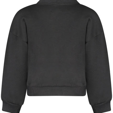 NIKE KIDS' BLACK ZIP-UP SWEATSHIRT-1