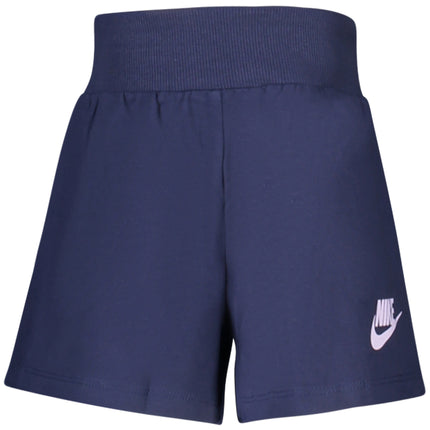 NIKE GIRLS' BLUE SHORTS-0