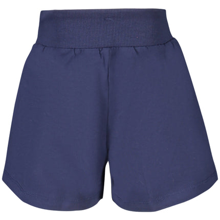 NIKE GIRLS' BLUE SHORTS-1
