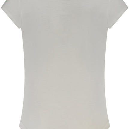 NIKE SHORT-SLEEVED T-SHIRT FOR GIRLS, WHITE-1
