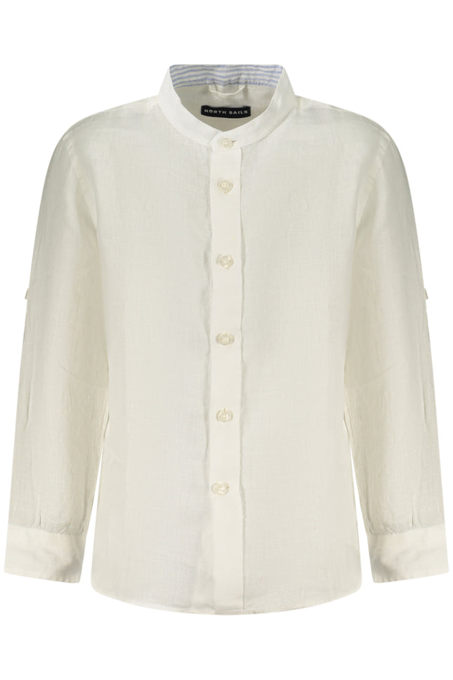 NORTH SAILS CHILDREN'S LONG-SLEEVED SHIRT, WHITE-0