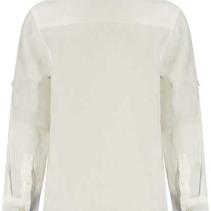 NORTH SAILS CHILDREN'S LONG-SLEEVED SHIRT, WHITE-1