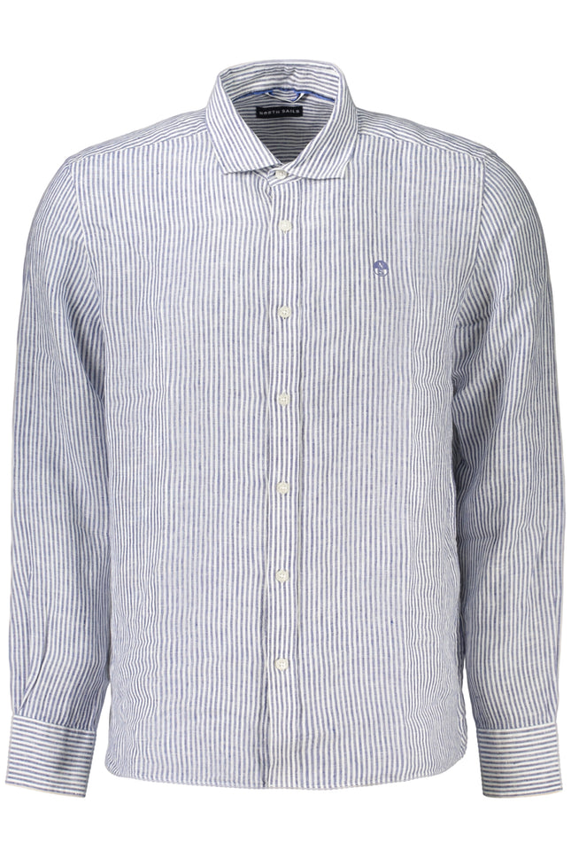 NORTH SAILS MEN'S LONG-SLEEVED SHIRT, BLUE-0