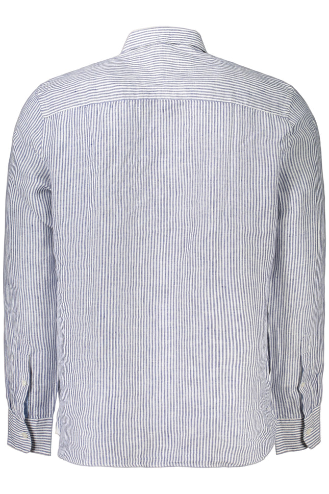 NORTH SAILS MEN'S LONG-SLEEVED SHIRT, BLUE-1