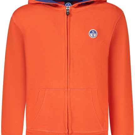NORTH SAILS CHILDREN'S ORANGE ZIP-UP SWEATSHIRT-0