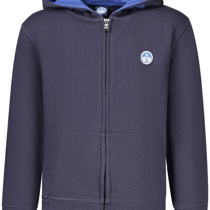 NORTH SAILS CHILDREN'S BLUE ZIP-UP SWEATSHIRT-0