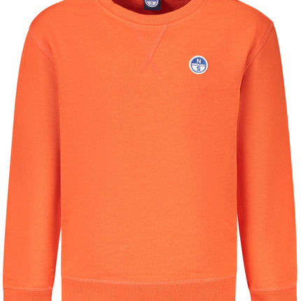 NORTH SAILS CHILDREN'S ORANGE ZIP-UP SWEATSHIRT-0