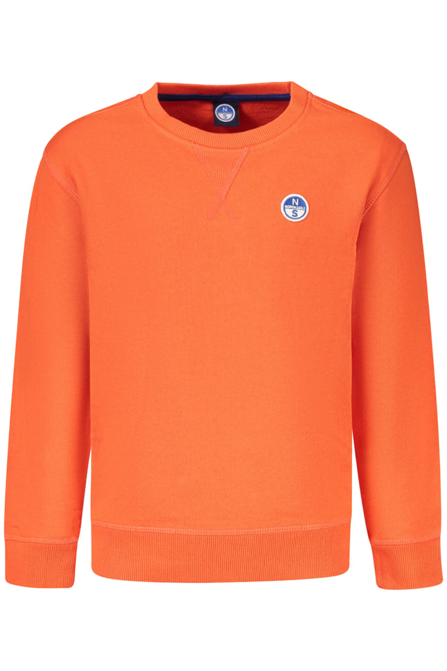 NORTH SAILS CHILDREN'S ORANGE ZIP-UP SWEATSHIRT-0
