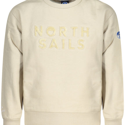 NORTH SAILS CHILDREN'S ZIP-UP SWEATSHIRT, BEIGE-0