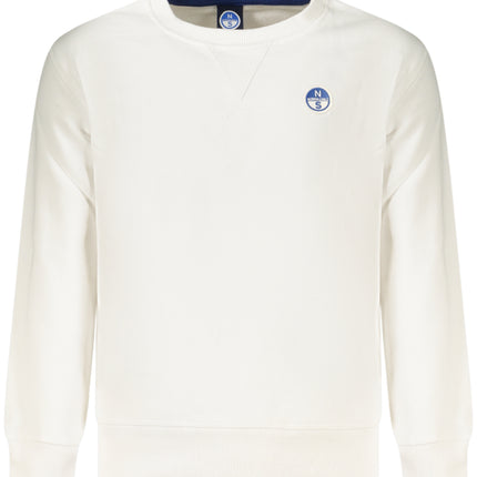 NORTH SAILS CHILDREN'S ZIP-UP SWEATSHIRT, WHITE-0