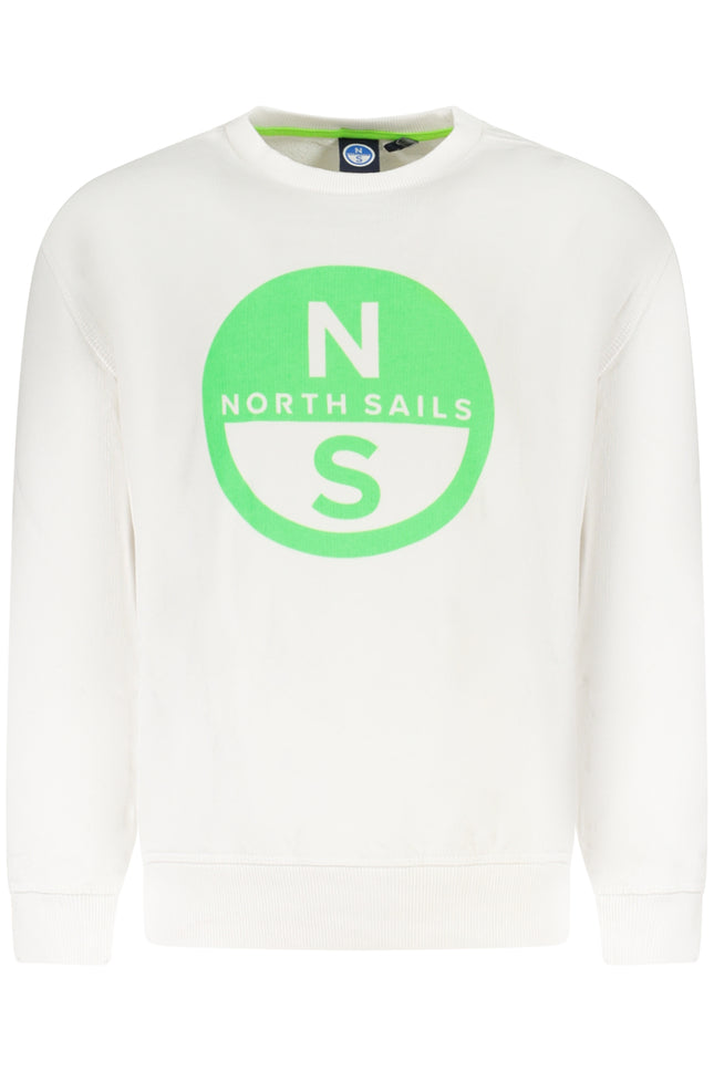 NORTH SAILS CHILDREN'S ZIP-UP SWEATSHIRT WHITE-0