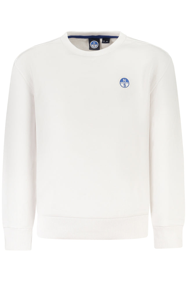 NORTH SAILS CHILDREN'S ZIP-UP SWEATSHIRT WHITE-0