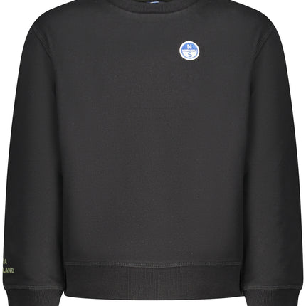 NORTH SAILS CHILDREN'S BLACK ZIP-UP SWEATSHIRT-0