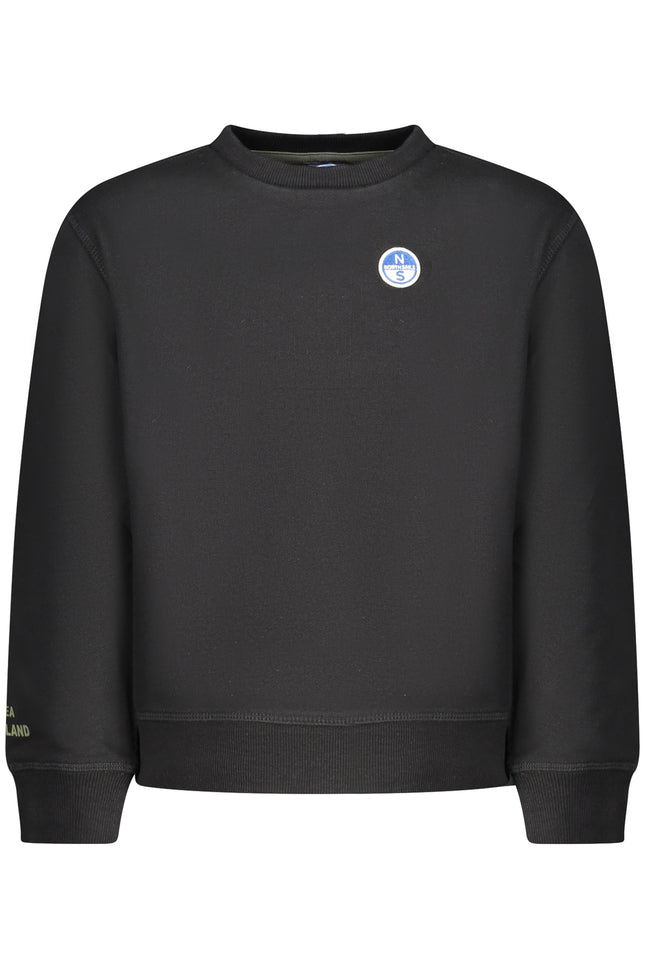 NORTH SAILS CHILDREN'S BLACK ZIP-UP SWEATSHIRT-0